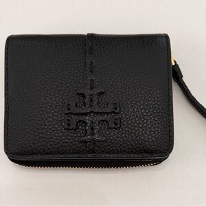 Tory Burch Black Leather Wallet